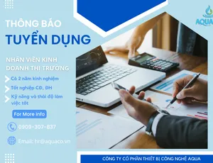 TUYỂN DỤNG NHÂN VIÊN KINH DOANH THỊ TRƯỜNG
