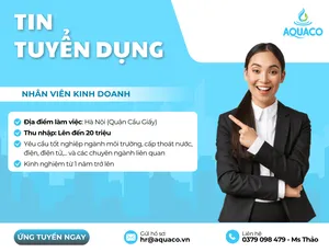 TUYỂN DỤNG NHÂN VIÊN KINH DOANH (Khu vực Hà Nội)
