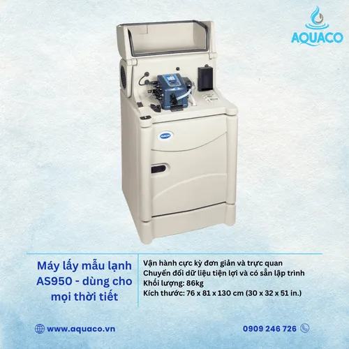 Máy lấy mẫu lạnh dành cho mọi thời tiết AS950