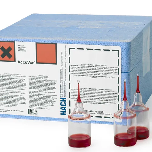 SPADNS Thuốc thử Fluoride Ampules AccuVac®