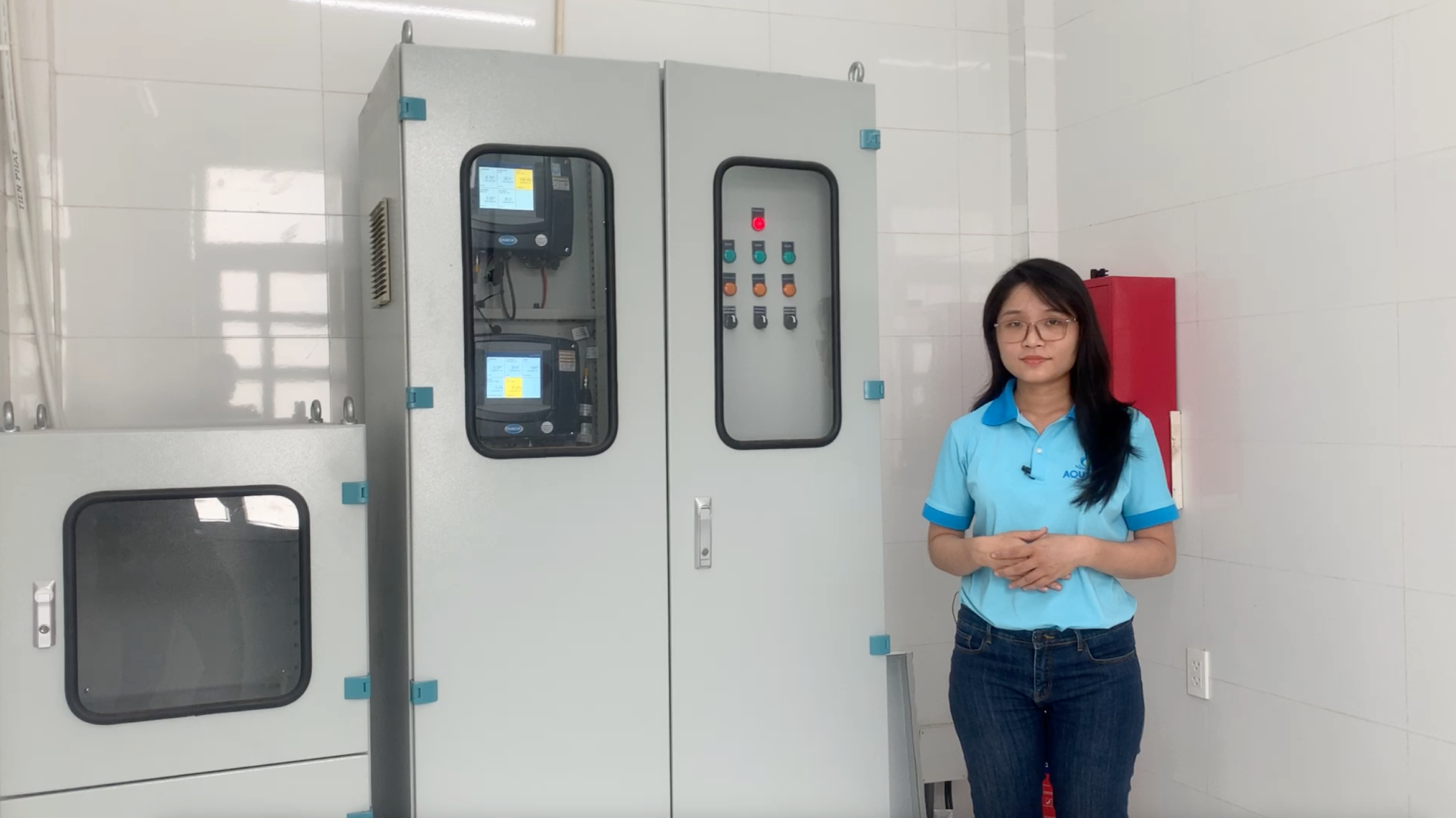 Trạm quan trắc nước mặt tự động trên kênh Xà No - Hậu Giang Trạm quan trắc nước mặt tự động trên kênh Xà No - Hậu Giang