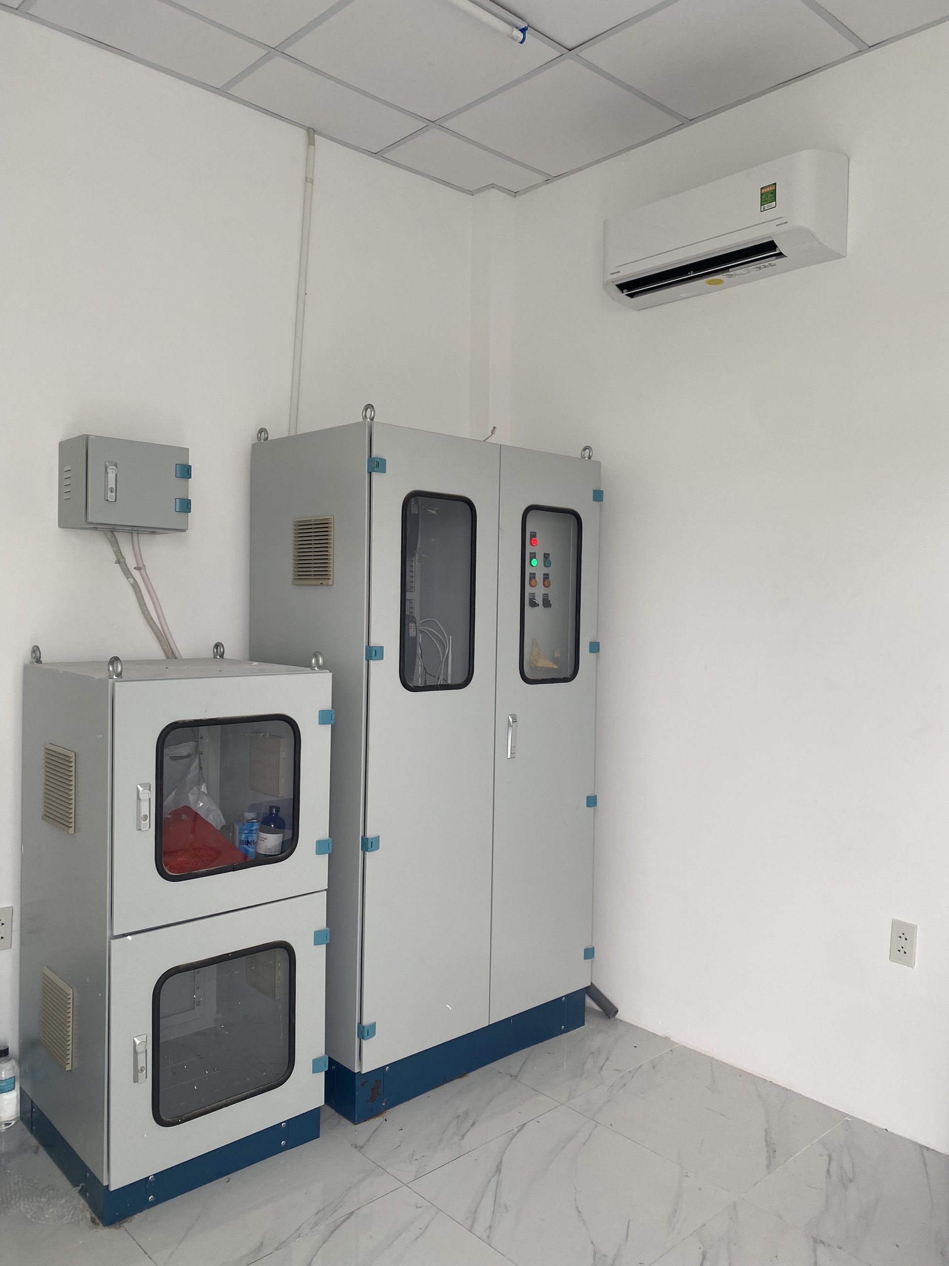 Trạm quan trắc nước mặt thực tế sông Hậu