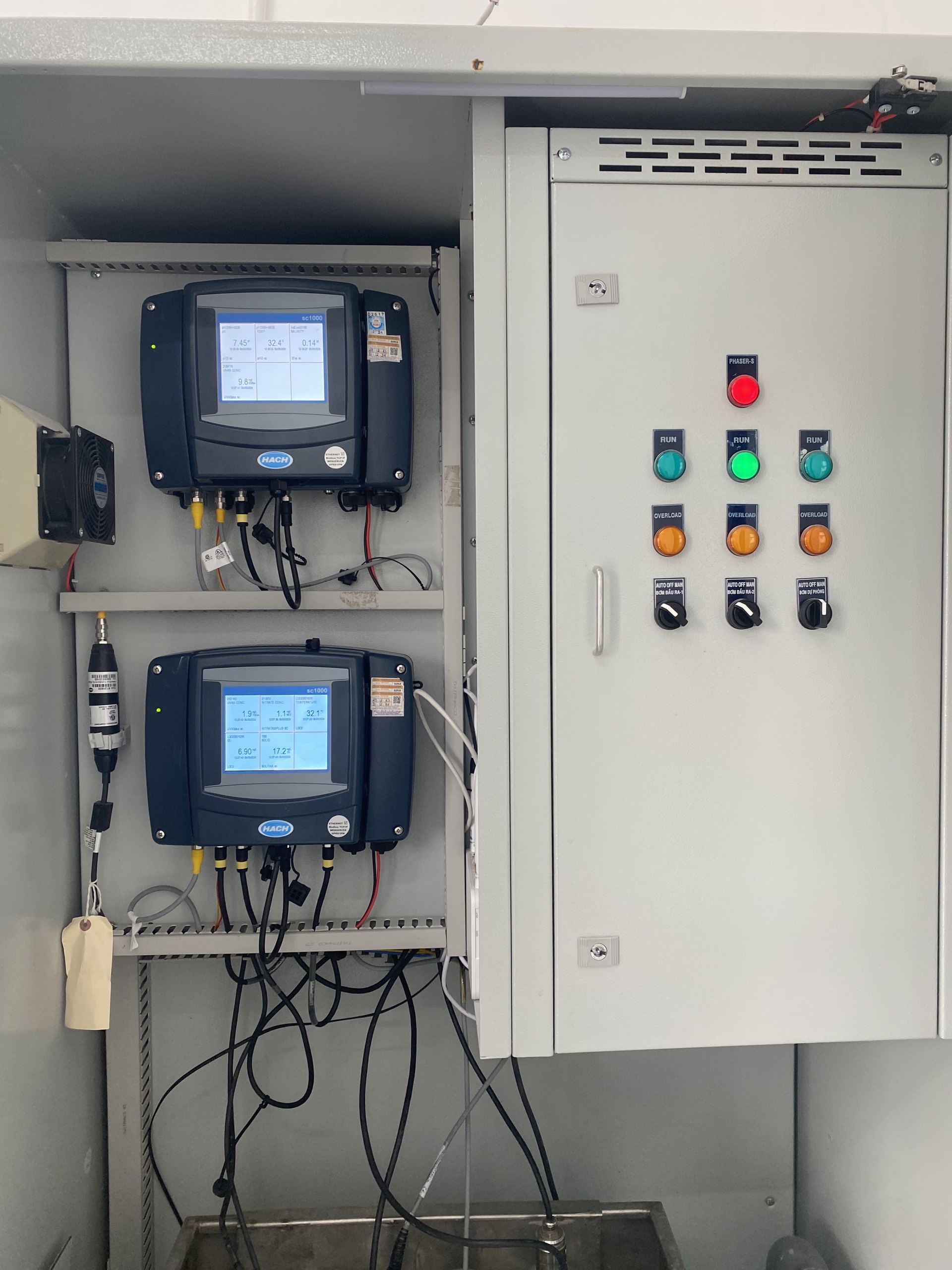 hệ thống màn hình hiển thị trạm quan trắc nước mặt hệ thống màn hình hiển thị trạm quan trắc nước mặt