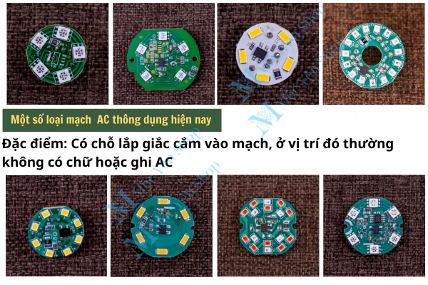 Mạch đèn thờ hoa sen loại AC