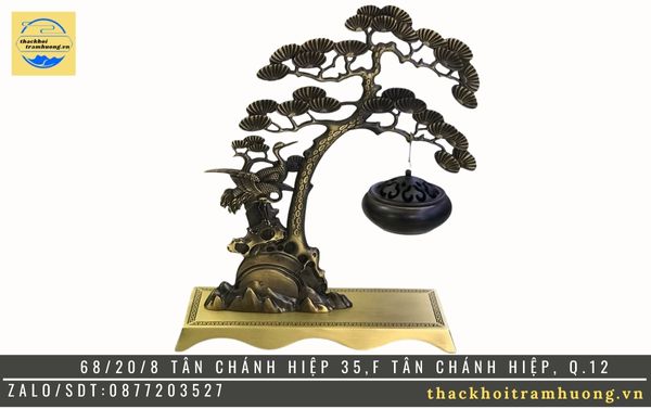 lư xông trầm bằng đồng cành cây treo lư lạ mắt lư xông trầm bằng đồng cành cây treo lư lạ mắt