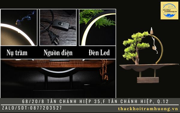 cấu tạo mẫu tiêu chuẩn của thác khói trầm hương đèn led cấu tạo mẫu tiêu chuẩn của thác khói trầm hương đèn led