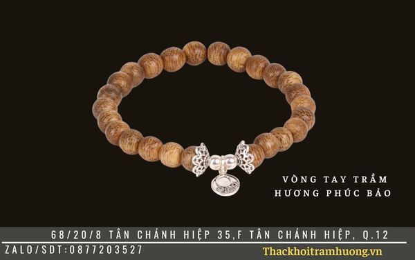 Vòng tay trầm hương Phúc Bảo cho bé Vòng tay trầm hương Phúc Bảo cho bé