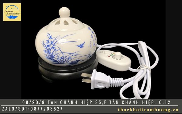 lư xông trầm bằng điện có hẹn giờ an toàn lư xông trầm bằng điện có hẹn giờ an toàn