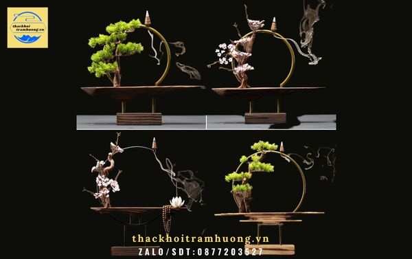 thác khói trầm hương đèn led bộ khung cơ bản thác khói trầm hương đèn led bộ khung cơ bản