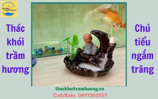 thác khói trầm hương chú tiểu ngắm trăng giá rẻ thác khói trầm hương chú tiểu ngắm trăng giá rẻ