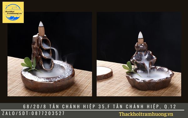 Không chỉ đuỗi muỗi mà nụ trầm hương khi kết hợp với tháp thác khói còn mang lại dòng thác đẹp Không chỉ đuỗi muỗi mà nụ trầm hương khi kết hợp với tháp thác khói còn mang lại dòng thác đẹp