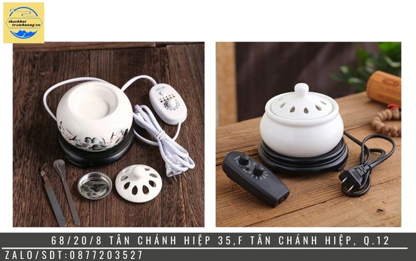 lư xong trầm bằng điện có hẹn giờ lư xong trầm bằng điện có hẹn giờ