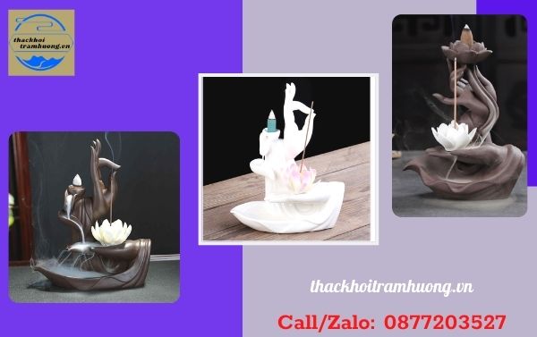 thác khói trầm hương bàn tay phật cao cấp thác khói trầm hương bàn tay phật cao cấp
