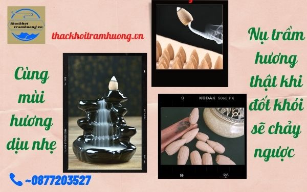 nụ trầm hương thật khi đốt sẽ có mùi hương nhẹ nụ trầm hương thật khi đốt sẽ có mùi hương nhẹ