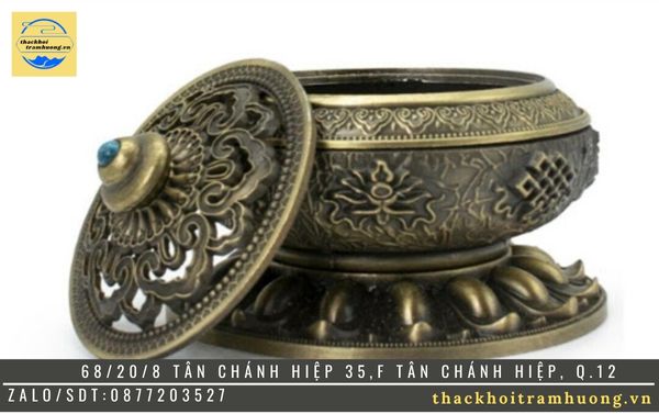 lư xông trầm hương bằng đồng sử dụng may mắn, tài lộc lư xông trầm hương bằng đồng sử dụng may mắn, tài lộc