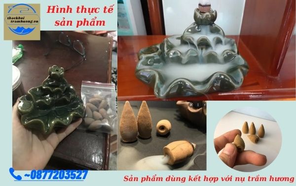 Thác khói trầm hương lá sen ngọc mang nhiều ý nghĩa