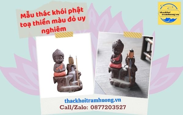Thác khói trầm hương mẫu phật toạ thiền bên suối độc đáo Thác khói trầm hương mẫu phật toạ thiền bên suối độc đáo