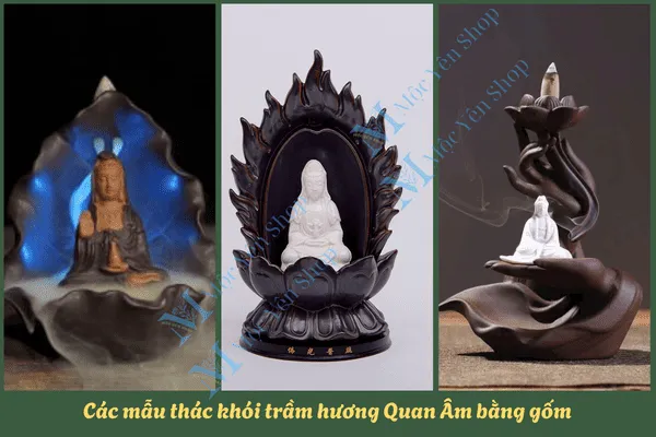 Thác khói trầm hương Quan Âm tại Mộc Yên Shop