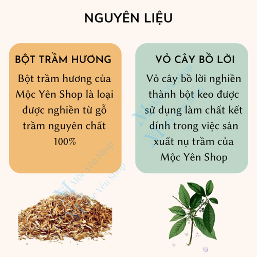Hộp 20 Nụ Trầm Hương Hình Búp Sen Tỏa Khói Ngược – Nụ Trầm Cao Cấp Xông Nhà Thơm Phòng, Thanh Lọc Không Khí, An Toàn Sức Khỏe