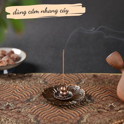 Đế Cắm Nhang Hình Hoa Sen