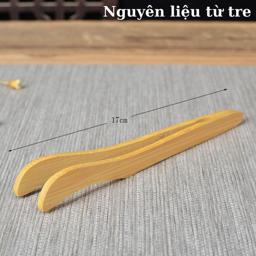 Kẹp Gắp Chén Trà Bằng Tre Tự Nhiên Cao Cấp – Kẹp Gắp Nụ Trầm Hương Đa Năng