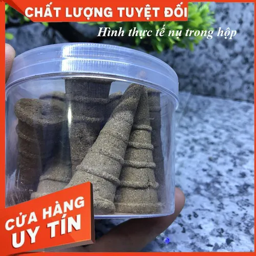 Hộp 30 Nụ trầm hương hình tháp  cao cấp