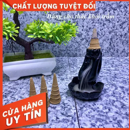 Hộp 30 Nụ trầm hương hình tháp  cao cấp