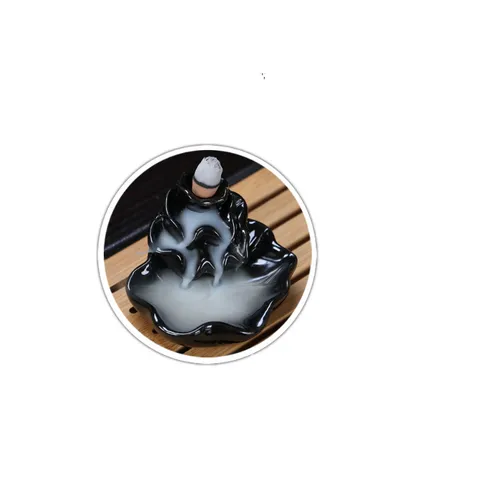 Thác khói trầm hương Mẫu Ba Lá Sen 