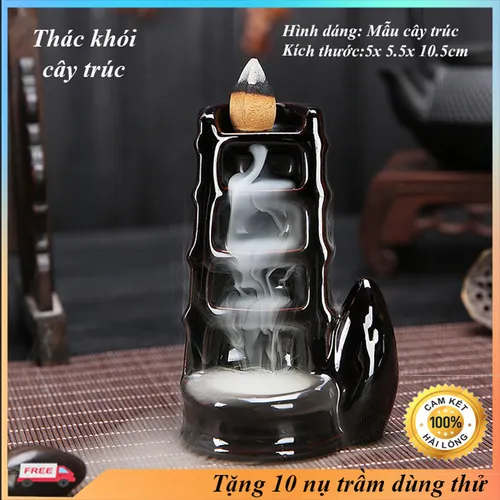 Thác khói trầm hương Mẫu Cây Trúc