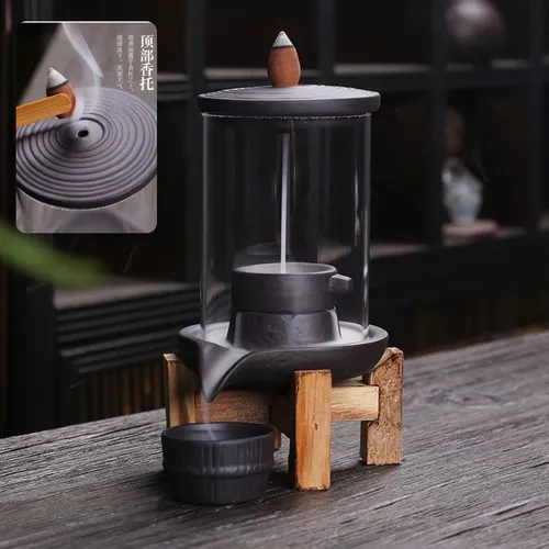 Thác khói trầm hương Mẫu Cối Xay tặng kèm phụ kiện