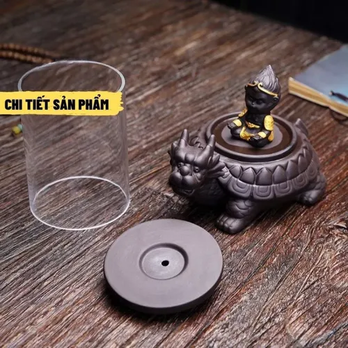 Thác Khói Trầm Hương Mẫu Ngộ Không Cưỡi Long Quy