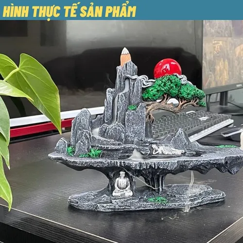 Thác khói trầm hương mẫu lớn