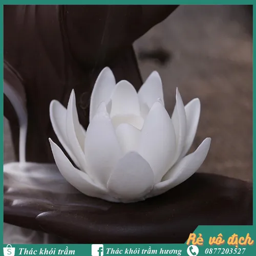 Thác khói trầm hương Tay Phật Thủ Ấn 