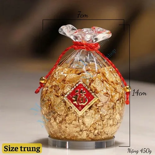 Túi Tiền Vàng Phong Thủy – Túi Kim Bảo Chiêu Tài, Giữ Lộc, Bình An Cho Gia Đình