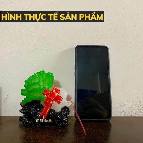 Tượng Bắp Cải Mini Phong Thủy – Chiêu Tài Hút Lộc, Trang Trí Nhà Cửa Mang May Mắn