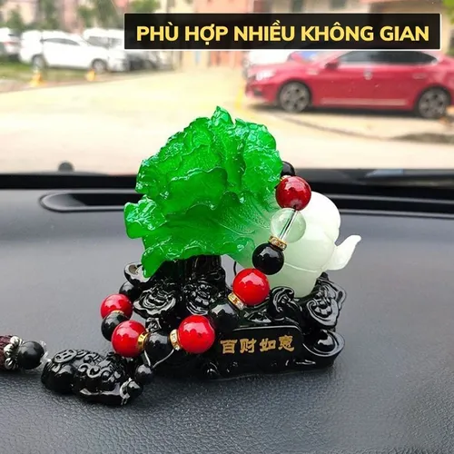 Tượng Bắp Cải Mini Phong Thủy – Chiêu Tài Hút Lộc, Trang Trí Nhà Cửa Mang May Mắn