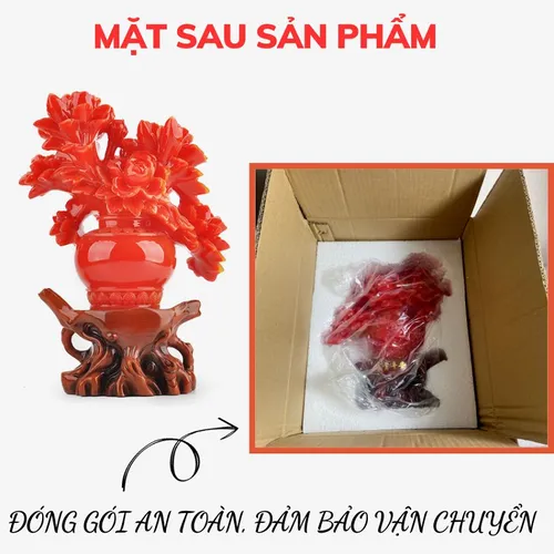 Tượng Hoa Mẫu Đơn Phú Quý – Biểu Tượng Phong Thủy Chiêu Tài, Hút Lộc, Mang Lại May Mắn & Bình An