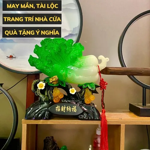 Tượng Bắp Cải Tài Lộc Phong Thủy – Chiêu Tài Hút Lộc, Mang Vận May Và Phú Quý