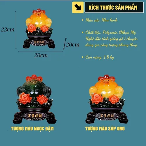 Tượng Cóc Ngậm Tiền Vàng Phong Thuỷ – Thiềm Thừ Chiêu Tài Lộc, Mang May Mắn Bình An