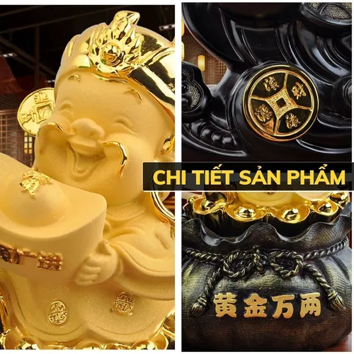 Tượng Thần Tài Mang Tài Lộc Tới – Bắp Cải Phong Thủy Chiêu Tài Hút Lộc, Quà Tặng Tân Gia – Khai Trương Ý Nghĩa