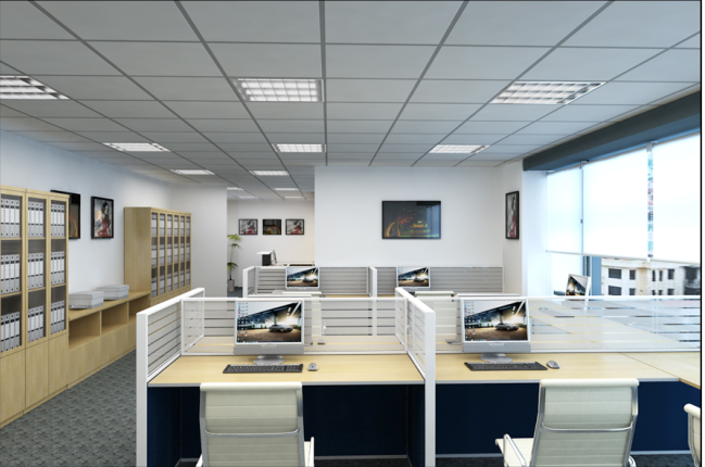 Mẫu thiết kế nội thất văn phòng công ty theo xu hướng hiện đại