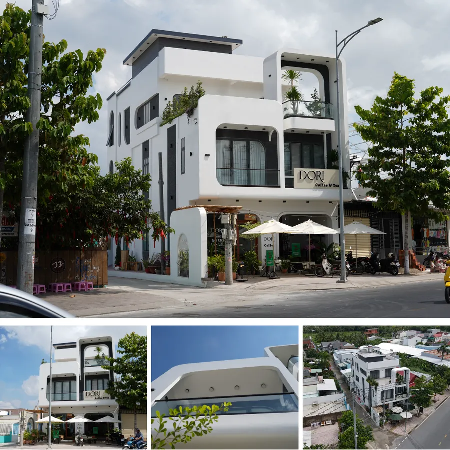 Nhà phố kết hợp quán Cafe - Anh Quốc ( Vĩnh Long)