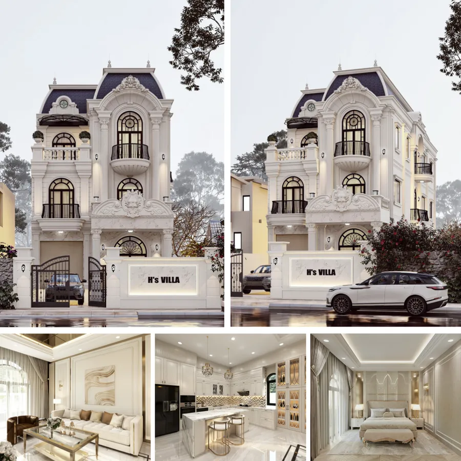 𝗛’𝘀 𝗩𝗶𝗹𝗹𝗮 - Biệt thự tân cổ điển