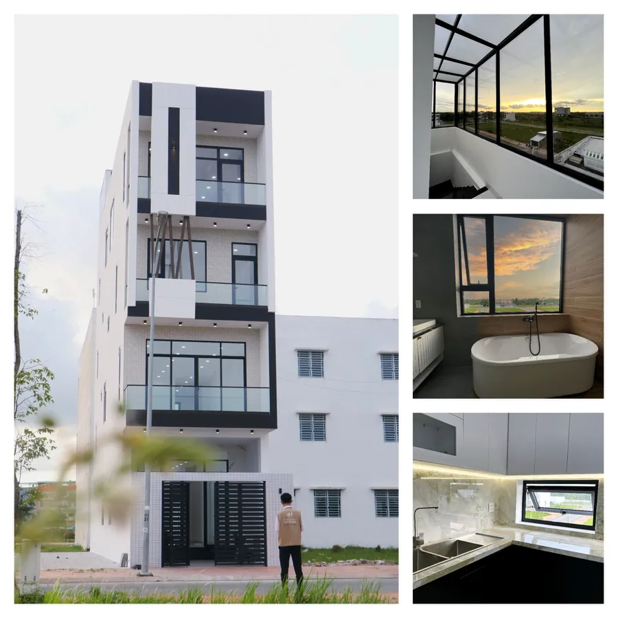 NHÀ PHỐ 4 TẦNG HIỆN ĐẠI