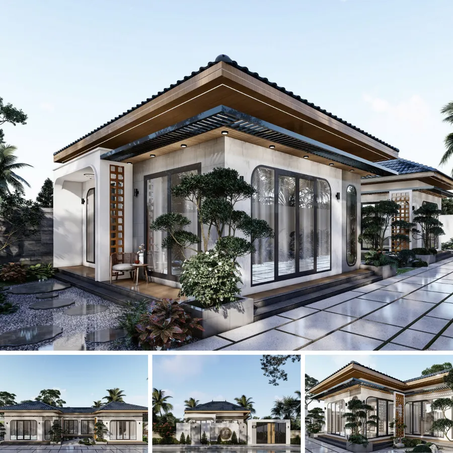 Nhà vườn ba gian Vị Thanh