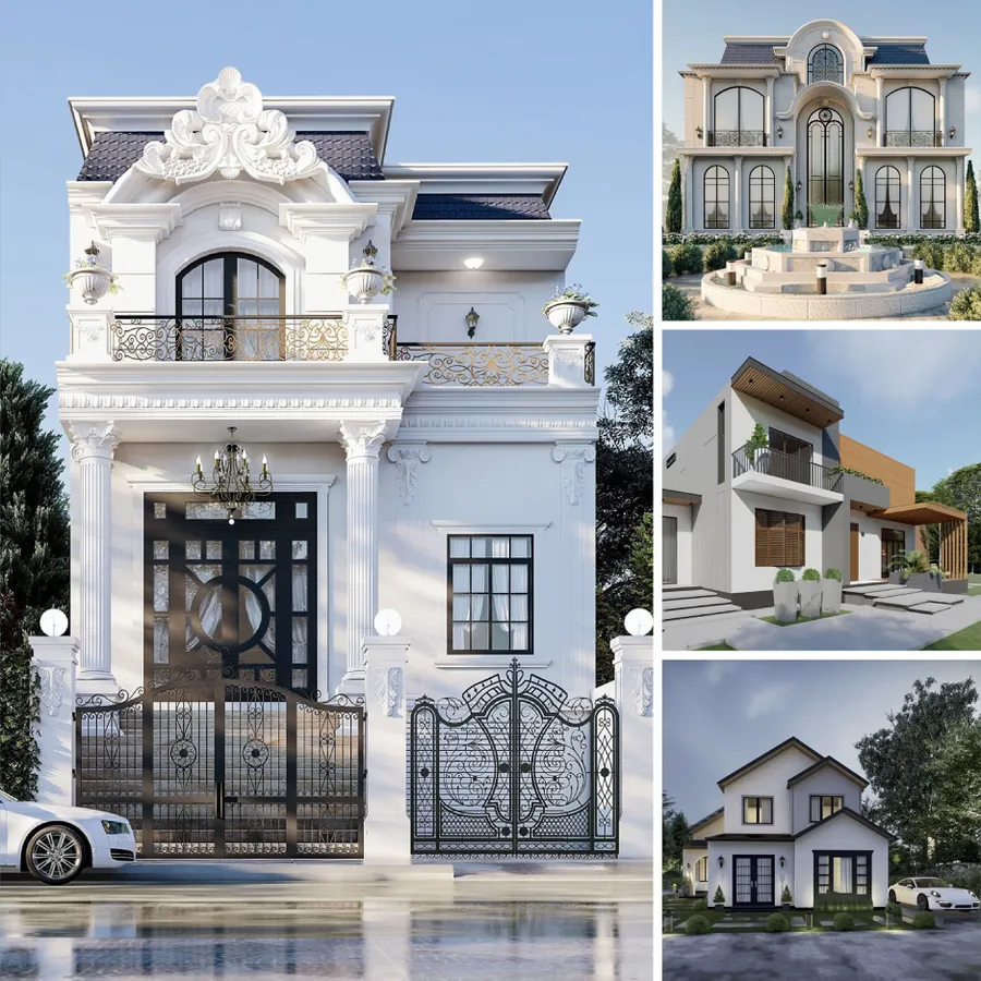 TỔNG HỢP HƠN 40 DỰ ÁN VILLA/BIỆT THỰ