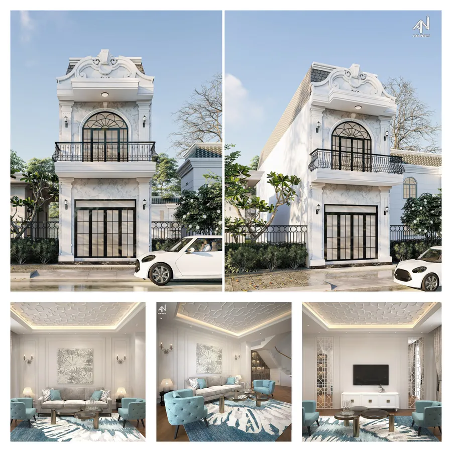 NHÀ PHỐ TÂN CỔ ĐIỂN - ANH QUANG