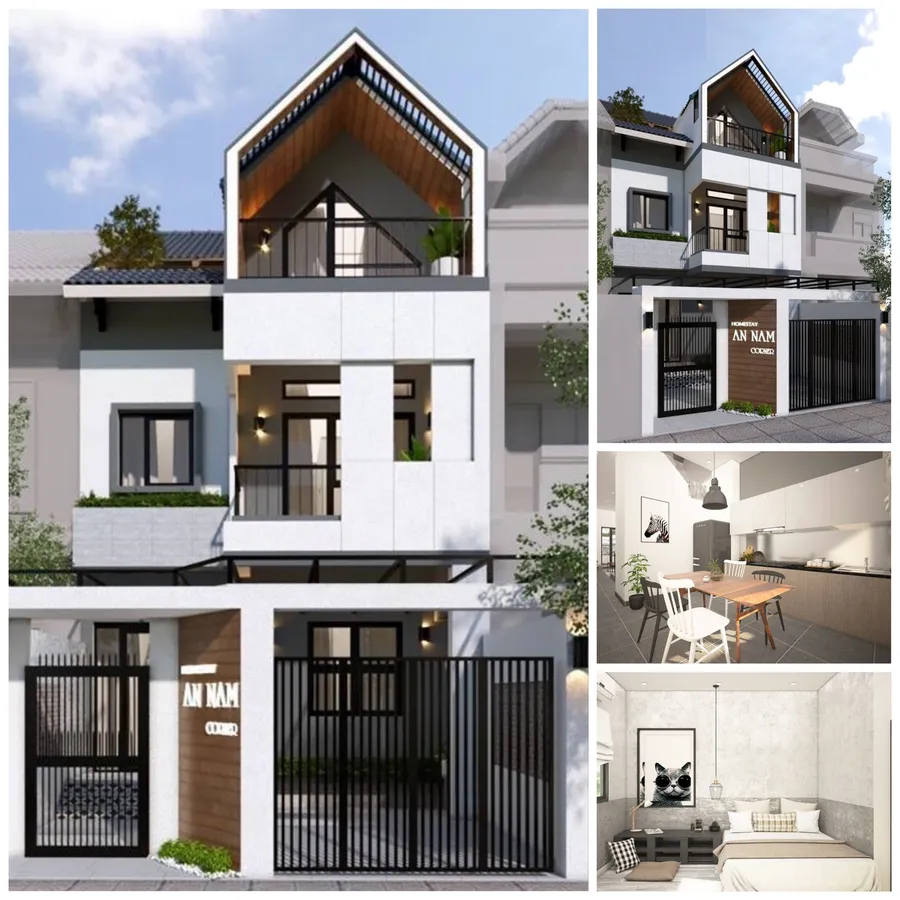 Homestay Phong Cách Bê Tông Thô Mộc Tại Cần Thơ