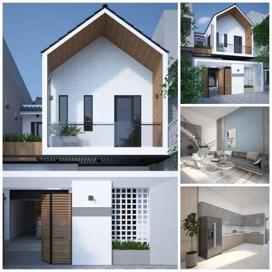 Nhà phố phong cách HIỆN ĐẠI TỐI GIẢN - Minimalism