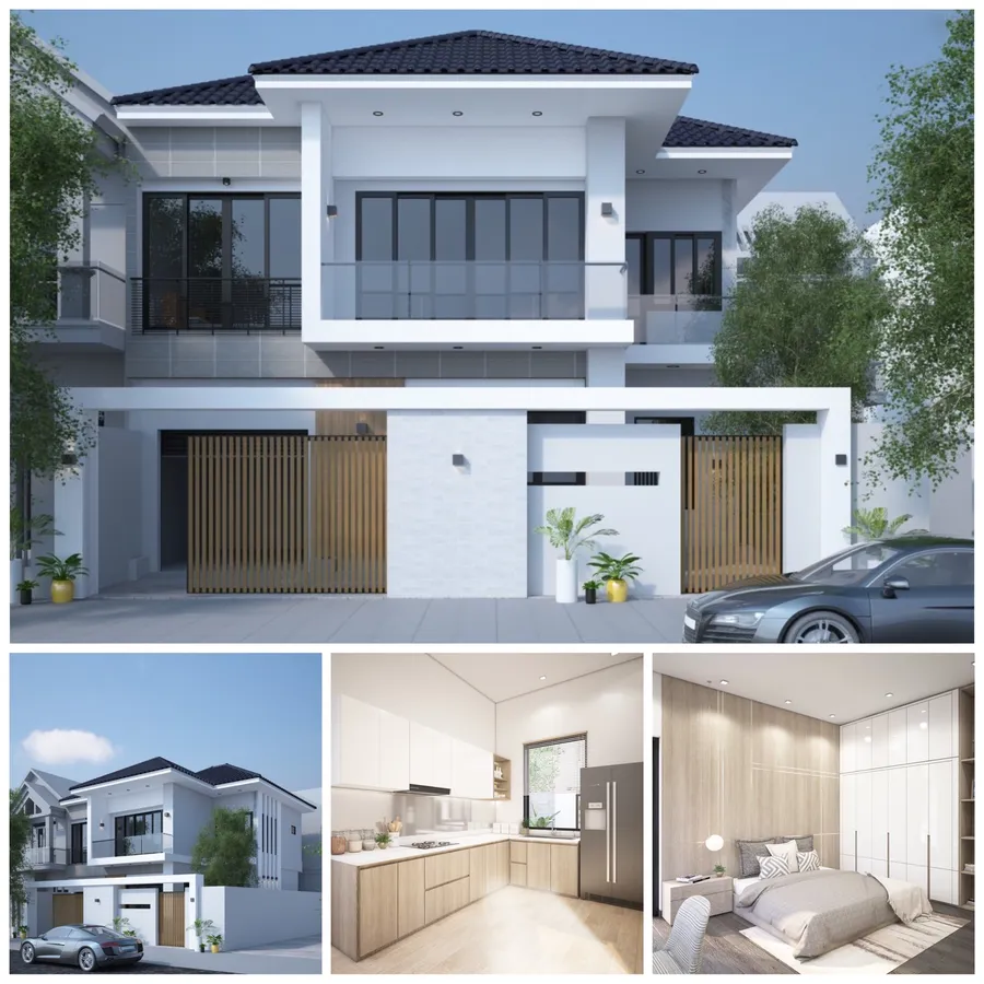 BIỆT THỰ PHỐ PHONG CÁCH HIỆN ĐẠI
